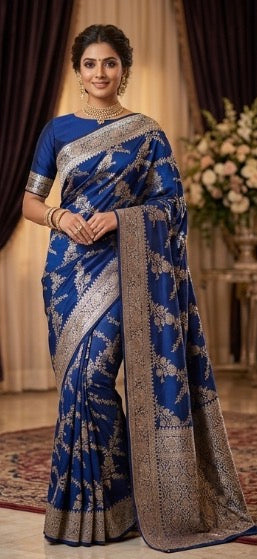 Product Image - Exquisite Banarasi Fancy Sarees for Unforgettable Weddings - 1
