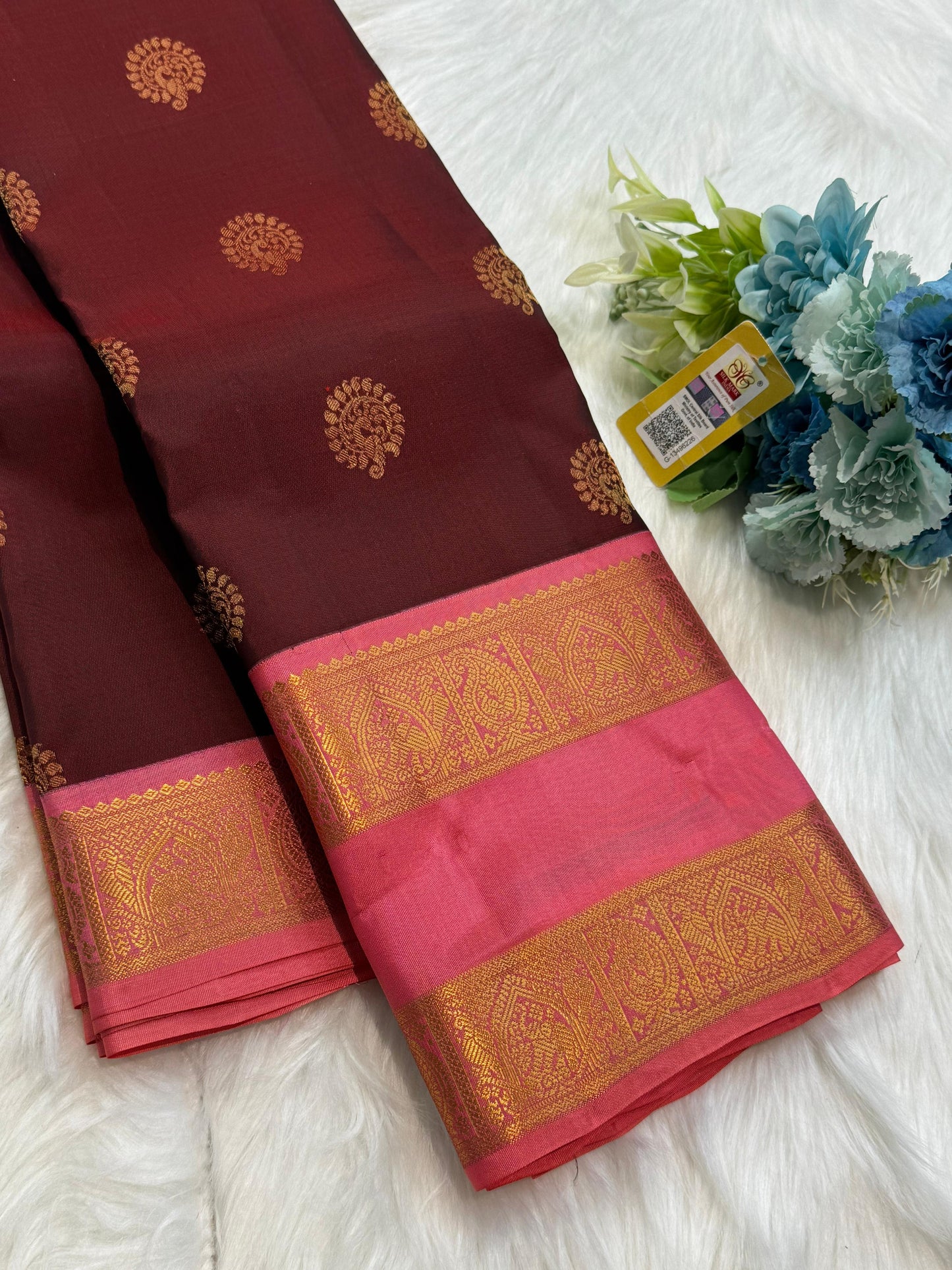 Product Image - Designer Georgette Saree - Perfect Festive Attire