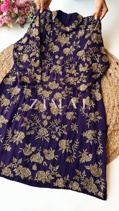 Product Image - Designer Georgette Saree - Elegant Festive Wear