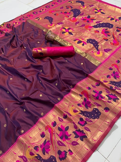 Product Image - Exquisite Pure Silk Kanchivram Saree