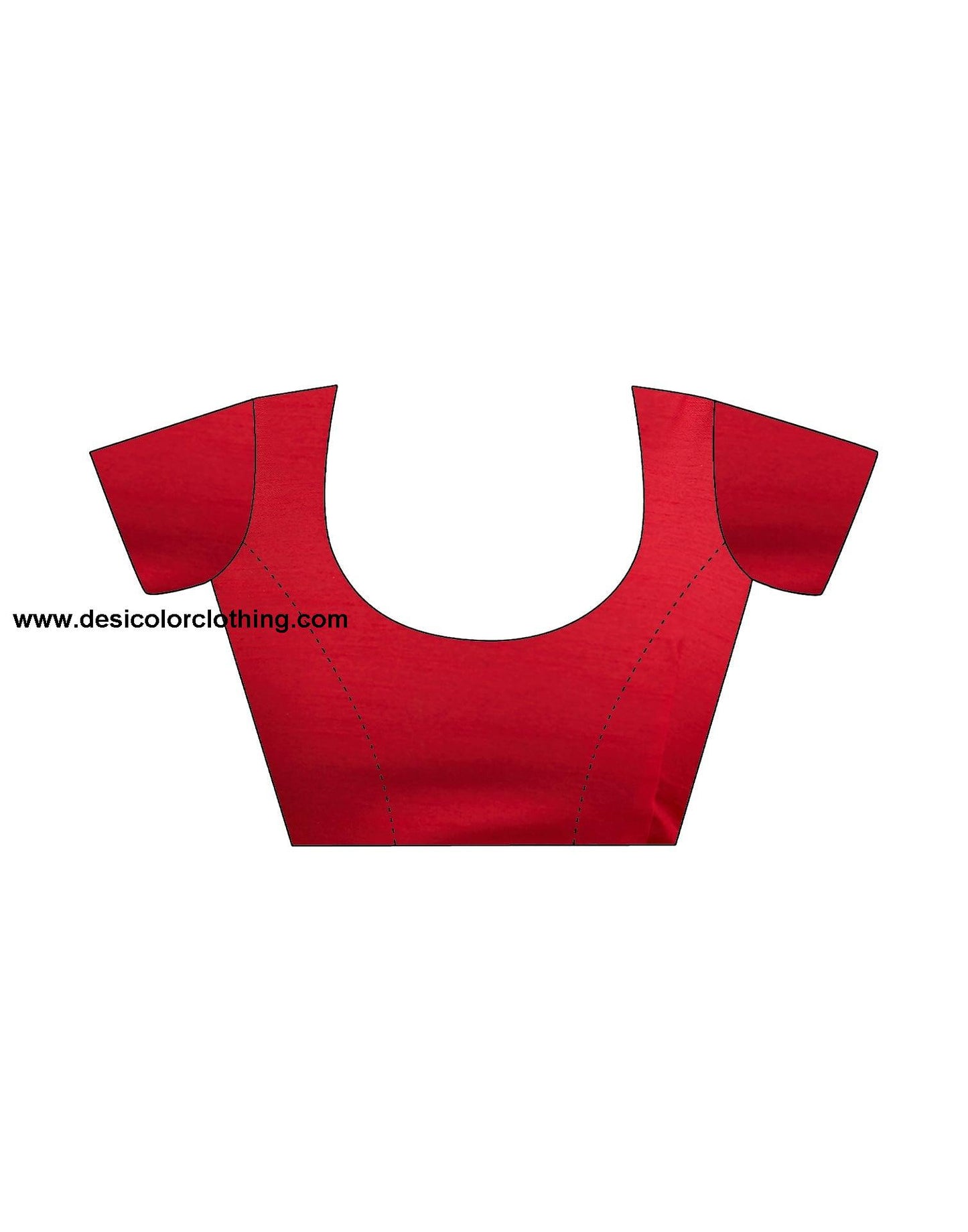 Red Georgette Sequence Saree
