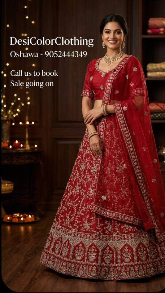 Product Image - Exquisite Grand Heavy Lehengas - Fully Stitched - 1