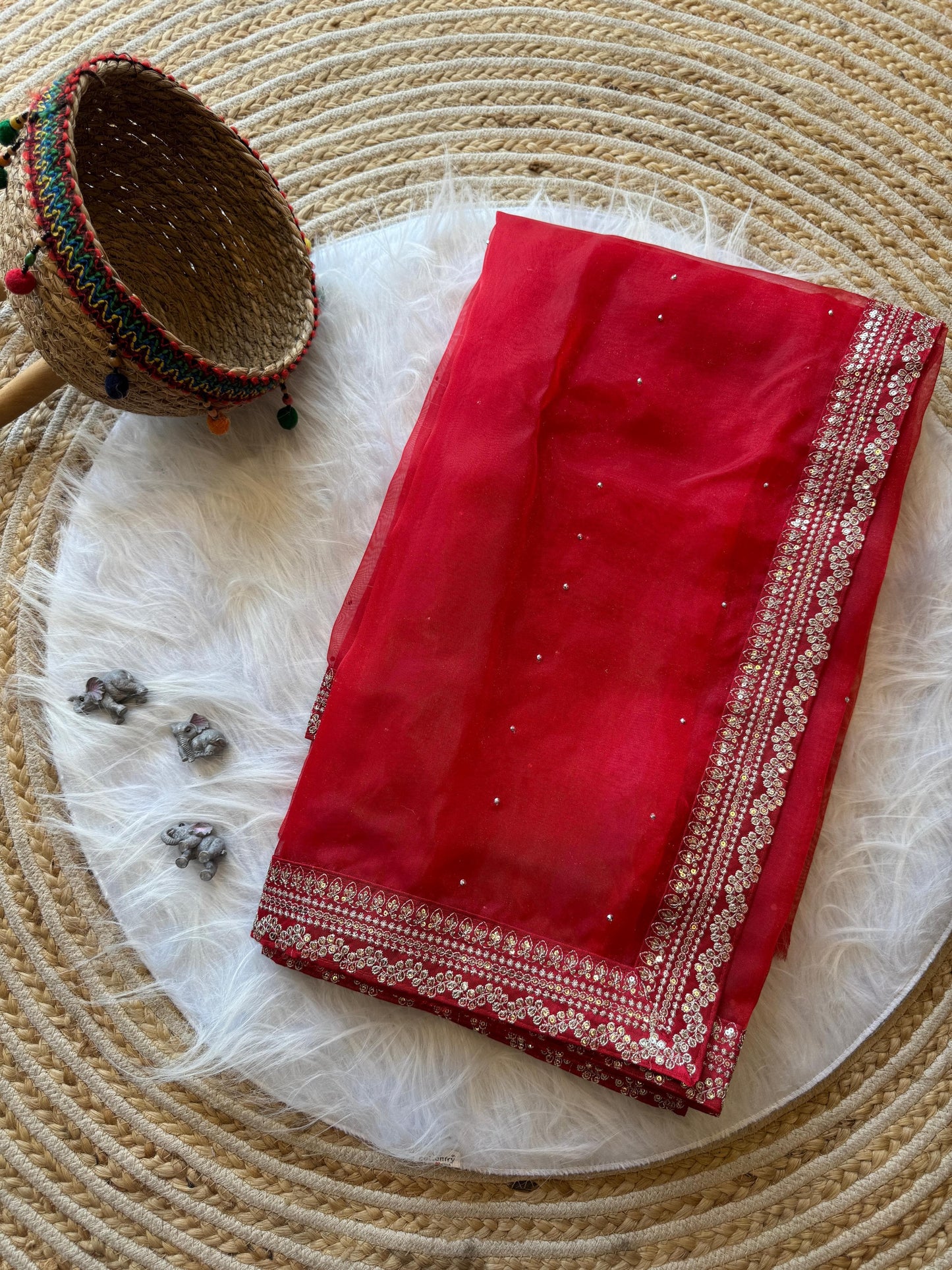 Product Image - Leela Exclusive Organza Silk Saree