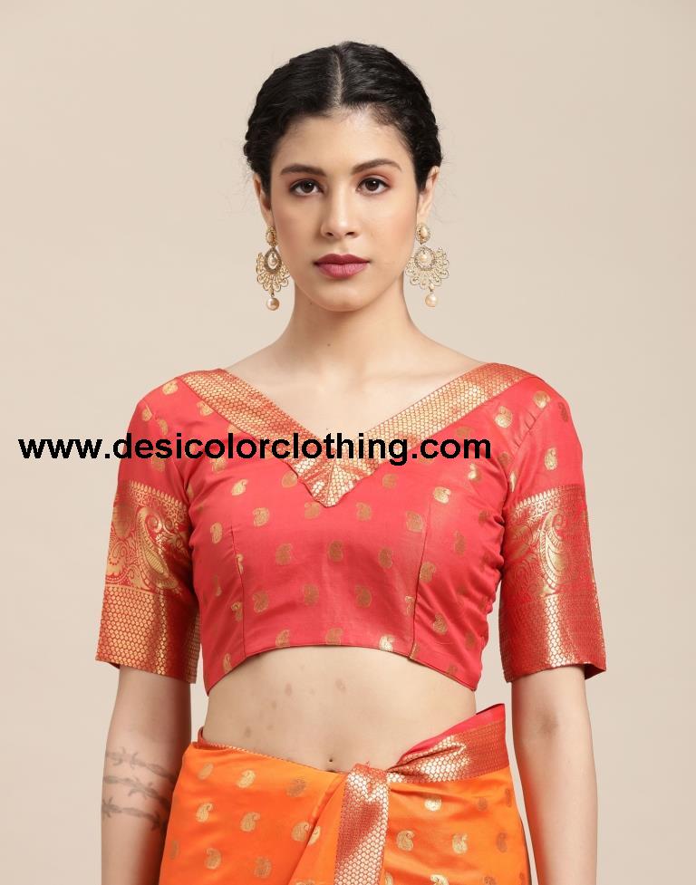 Turmeric Yellow Banarasi Silk Saree