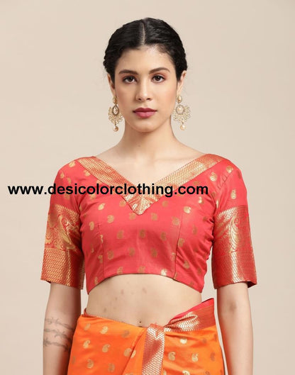 Turmeric Yellow Banarasi Silk Saree