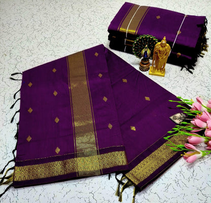 Product Image - Nayanthara Inspired Silk Cotton Saree