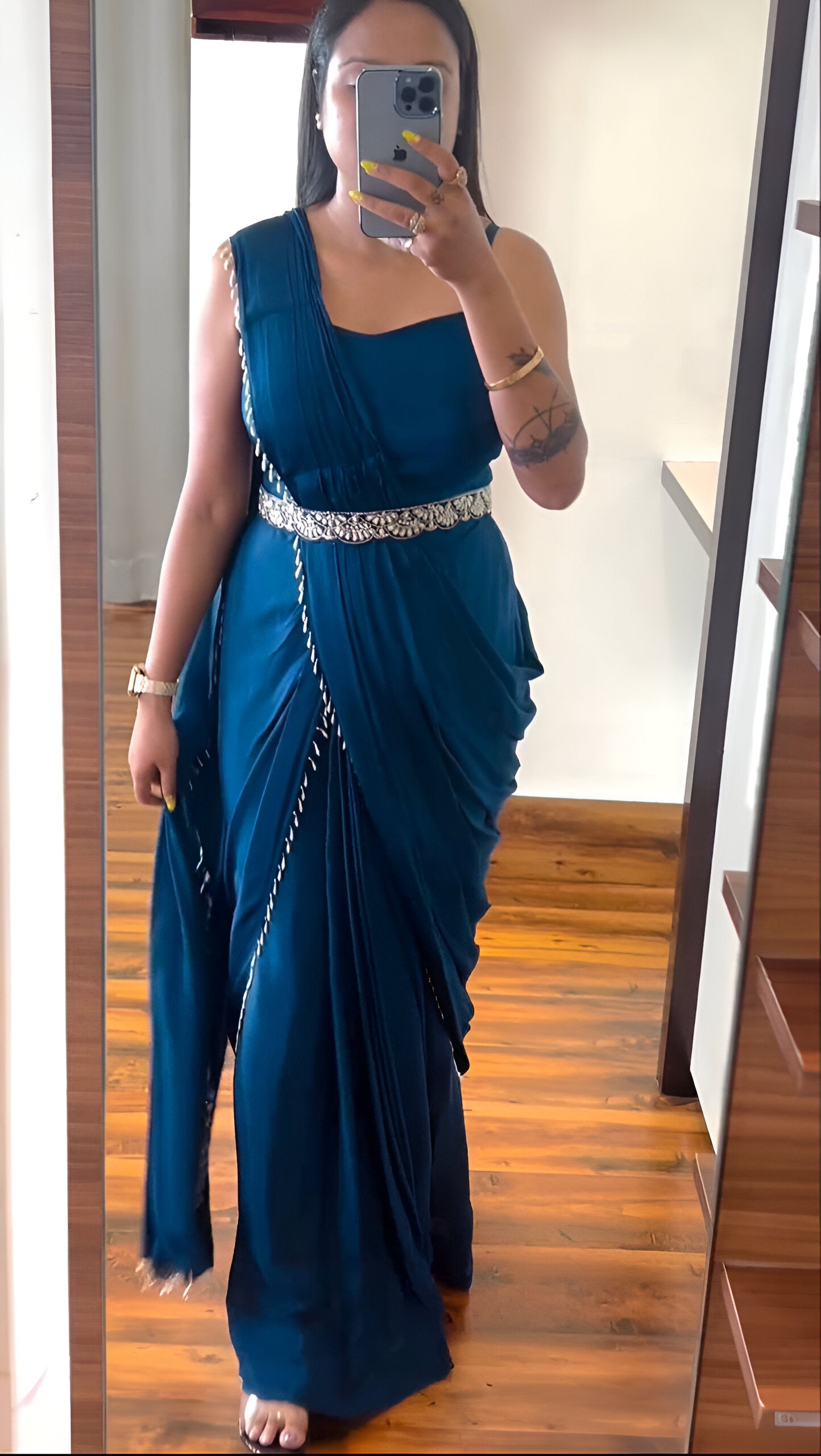Product Image - Exquisite Ready To Wear Designer Saree with Jacket - HV-9246