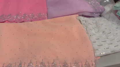 Stylish Fancy Georgette Sarees - Effortless Elegance for Any Occasion