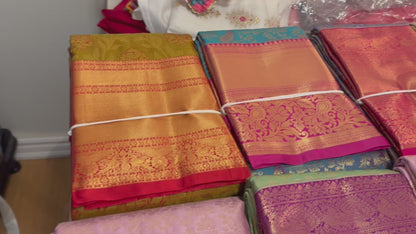 Kachipuram pattu saree