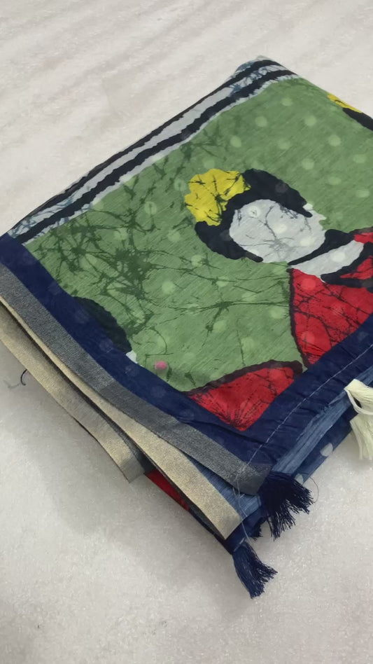 Cotton sarees